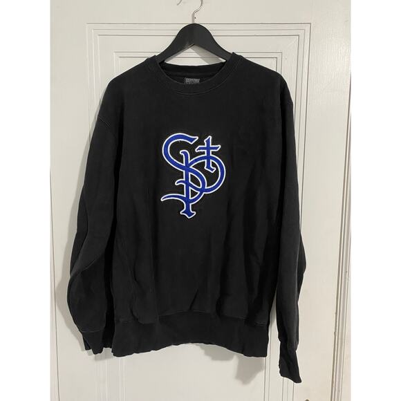St. Paul Saints Stitched Baseball Crewneck Sweatshirt - Picture 1 of 5